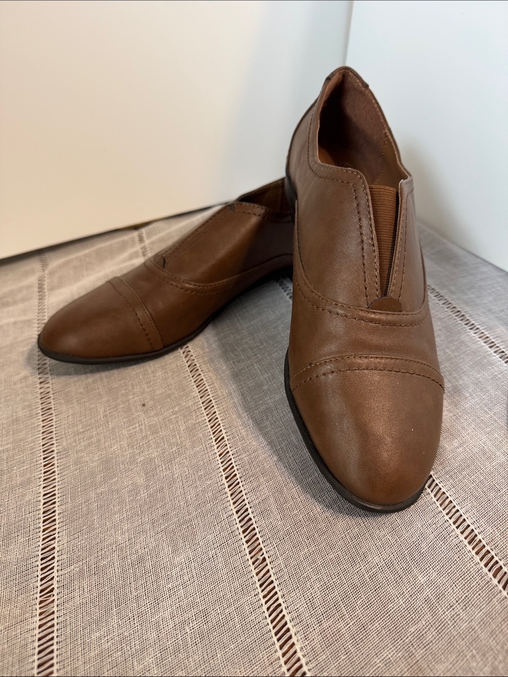 Esprit Women's Brown Slip-On Loafers